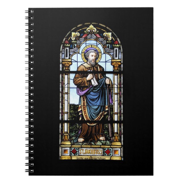 Kirchenfenster Plaffeien Schweiz / Suisse Nootbook Notebook (Front)