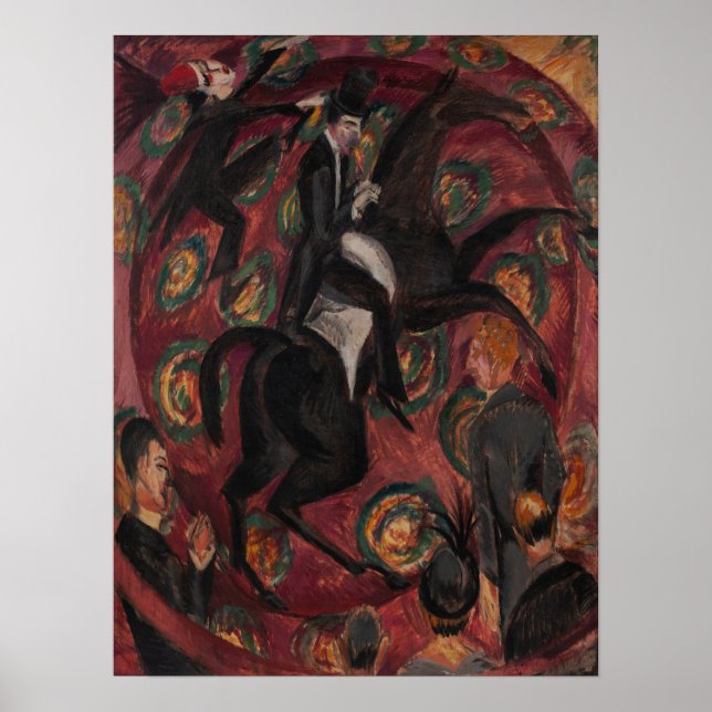 Kirchner - Circus Rider Poster (Front)