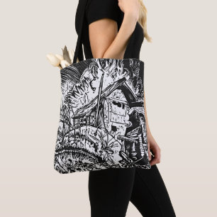 Kirchner Mountain House Tote Bag