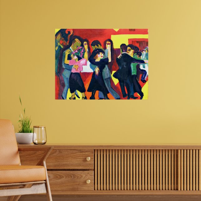 Kirchner - Tango Tea by Ernst Kirchner, Poster (Living Room 2)