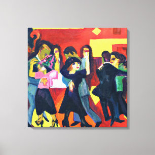 Kirchner - Tango Tea Canvas Print