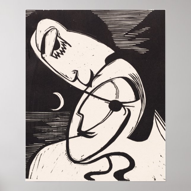 Kirchner - The Kiss Poster (Front)