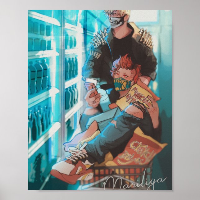 Kiribaku Punks  Poster (Front)