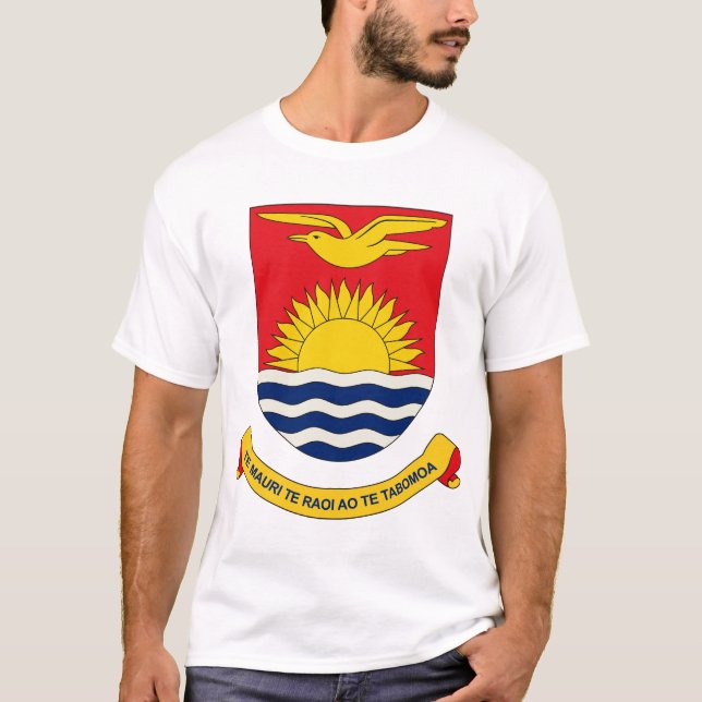 Kiribati Coat of Arms T-shirt (Front)