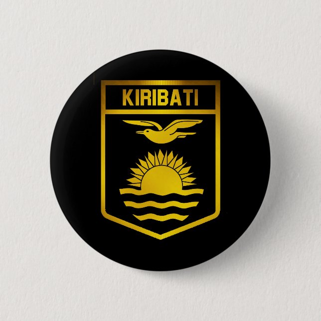Kiribati Emblem Button (Front)
