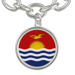 Kiribati Flag Bracelet