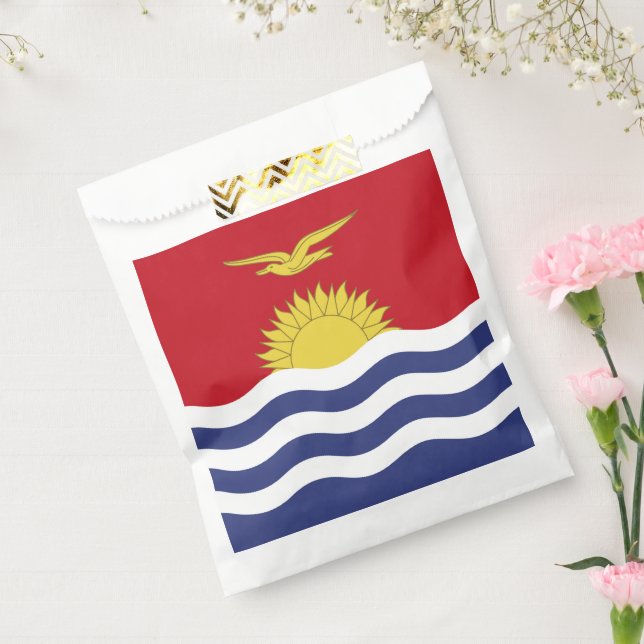 Kiribati flag favor bag (Sealed)