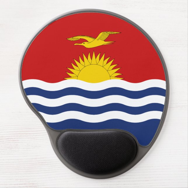 Kiribati Flag Gel Mouse Pad (Front)