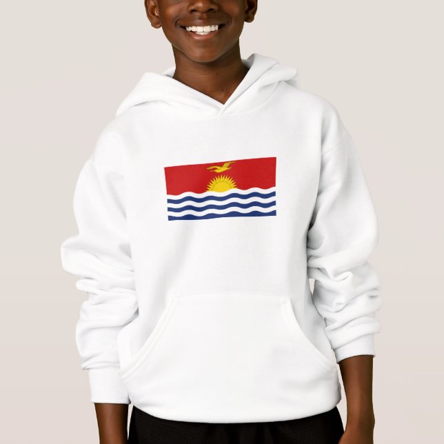 Kiribati Flag Hoodie (Front)