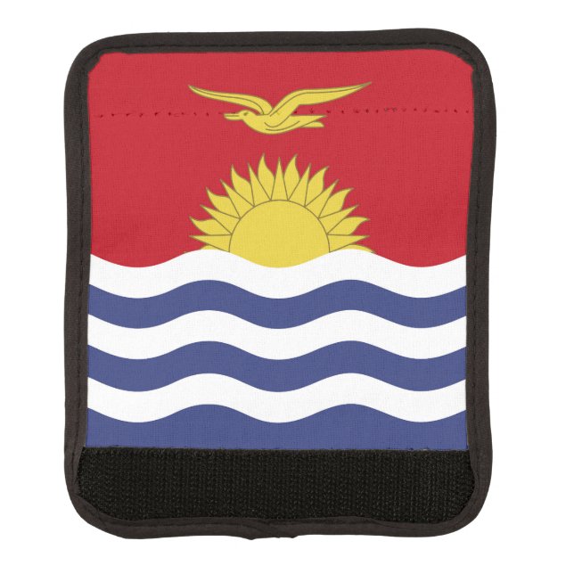 Kiribati flag luggage handle wrap (Front)
