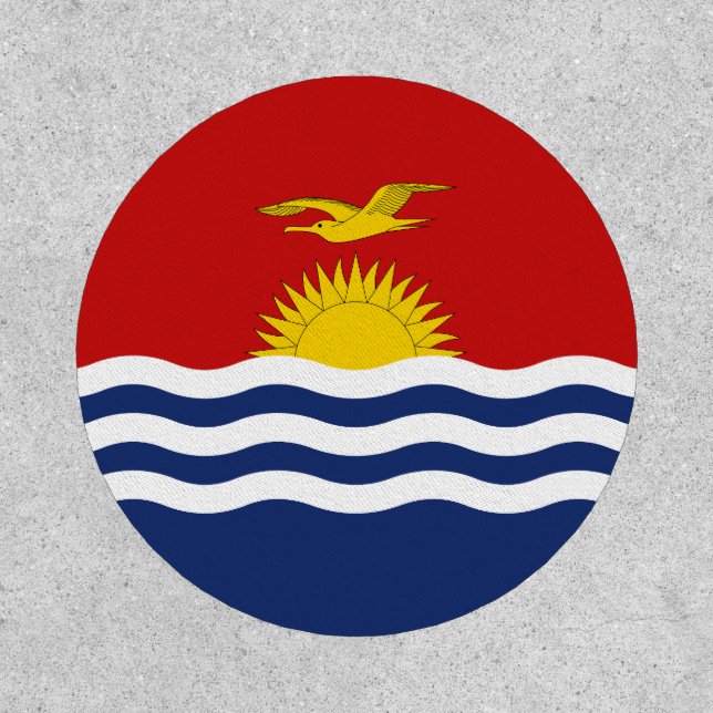 Kiribati Flag Patch (Front)