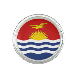 Kiribati Flag Ring