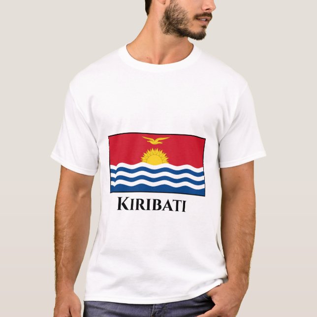 Kiribati Flag T-Shirt (Front)