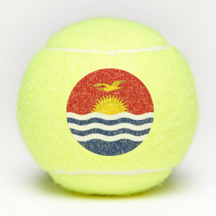 Kiribati Flag Tennis Balls