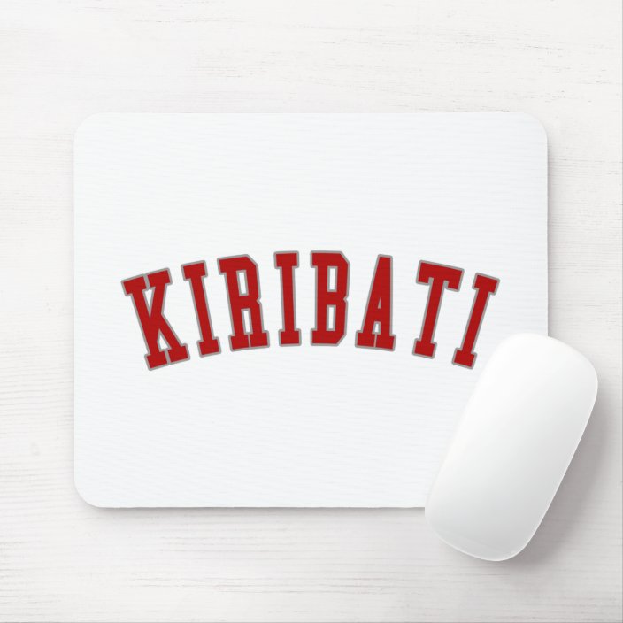 Kiribati Mouse Pad