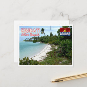 Kiribati - Nice Beach - Postcard