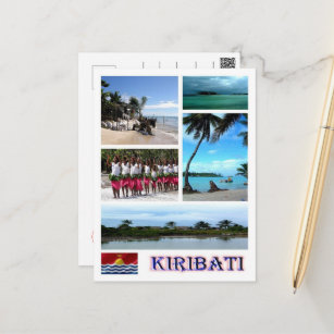 Kiribati - Oceania - Mosaic - Postcard