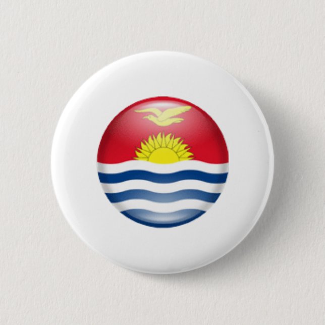 Kiribati Pinback Button (Front)