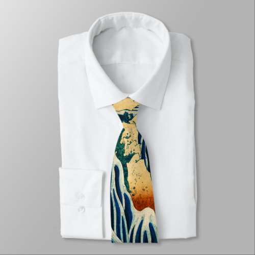 KIRIFURI WATER FALLS NECK TIE