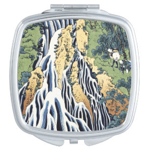 Kirifuri waterfall near Kurokami mountain Housai   Compact Mirror
