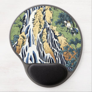 Kirifuri waterfall near Kurokami mountain Housai   Gel Mouse Pad