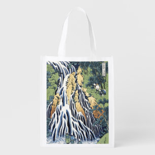 Kirifuri waterfall near Kurokami mountain Housai Grocery Bag