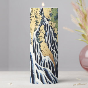 Kirifuri waterfall near Kurokami mountain Housai Pillar Candle
