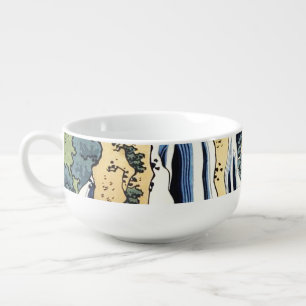 Kirifuri waterfall near Kurokami mountain Housai Soup Mug