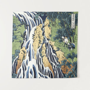 Kirifuri waterfall near Kurokami mountain Housai Tapestry