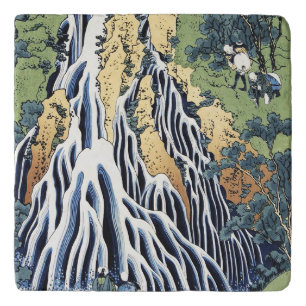 Kirifuri waterfall near Kurokami mountain Housai Trivet
