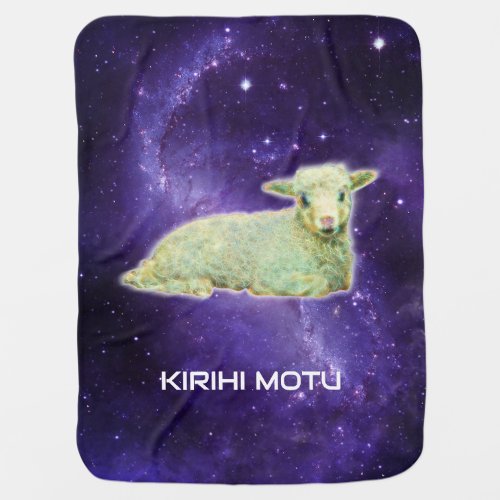 KIRIHI MOTU October Birth Sign Baby Blanket