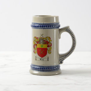 Kirk Coat of Arms Stein / Kirk Family Crest Stein