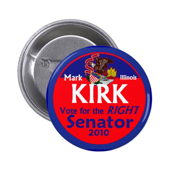 KIRK Senate 2010 Button