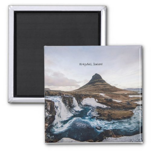 Kirkjufell Church Mountain Iceland Magnet