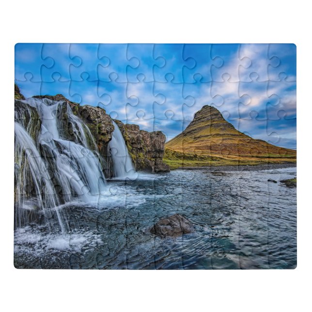 Kirkjufell Mountain, Iceland, Jigsaw Puzzle (Puzzle Horizontal)