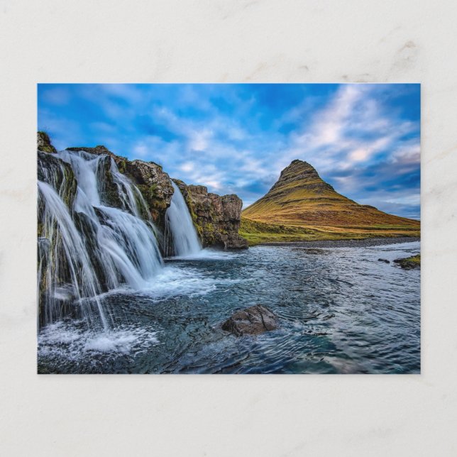 Kirkjufell Mountain, Iceland, Postcard (Front)