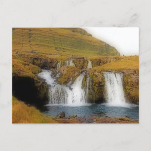 Kirkjufellsfoss, Iceland Postcard