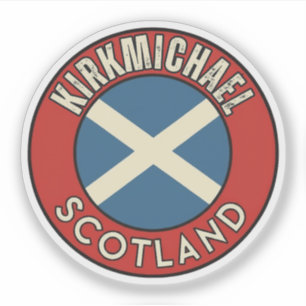 Kirkmichael, Scotland Sticker