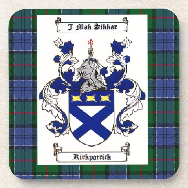 Kirkpatrick Beverage Coaster (Front)