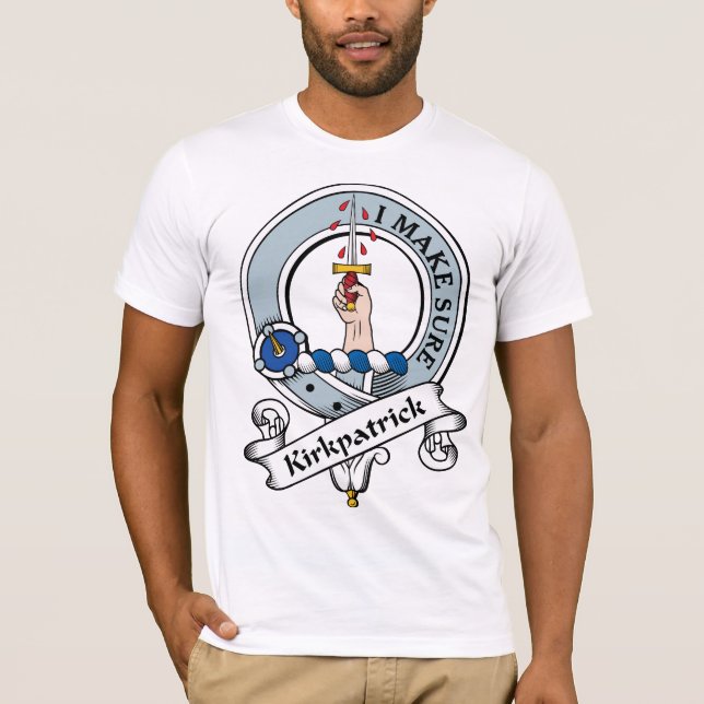 Kirkpatrick Clan Badge T-Shirt (Front)