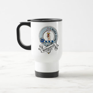 Kirkpatrick Clan Badge Travel Mug