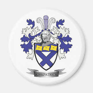 Kirkpatrick Family Crest Coat of Arms Magnet