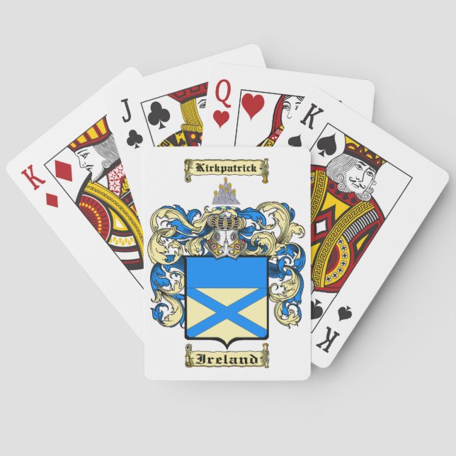 Kirkpatrick (ireland) poker cards (Back)