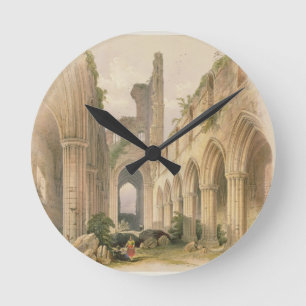 Kirkstall Abbey, the Nave and Choir, from 'The Mon Round Clock