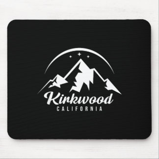 Kirkwood california ski resort skiing snowboarding mouse pad