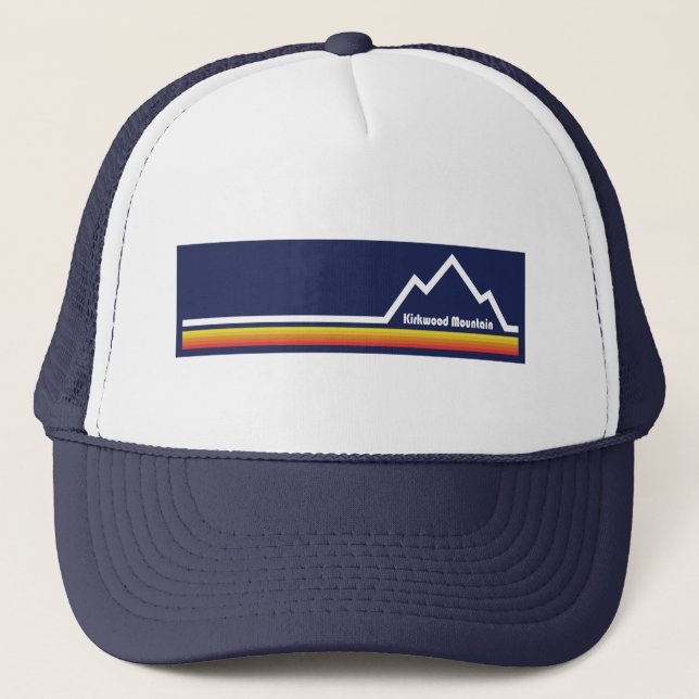 Kirkwood Mountain Resort California Trucker Hat (Front)