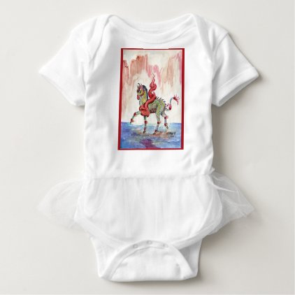 Kir&#39;rin Ki&#39;lin Dragon Unicorn Fairy Horse Baby Bodysuit