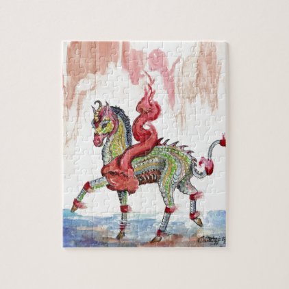 Kir&#39;rin Ki&#39;lin Dragon Unicorn Fairy Horse Jigsaw Puzzle