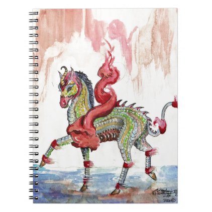 Kir&#39;rin Ki&#39;lin Dragon Unicorn Fairy Horse Notebook