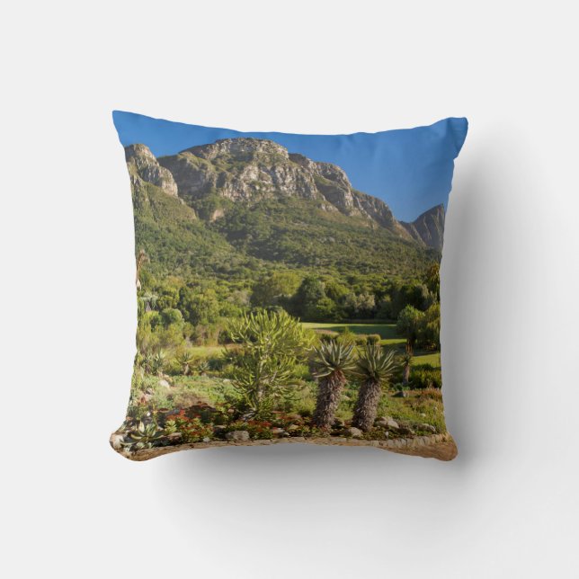 Kirstenbosch Botanic Gardens, Cape Town Throw Pillow (Front)